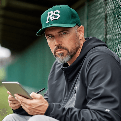 Coach demonstrating Rizzler features