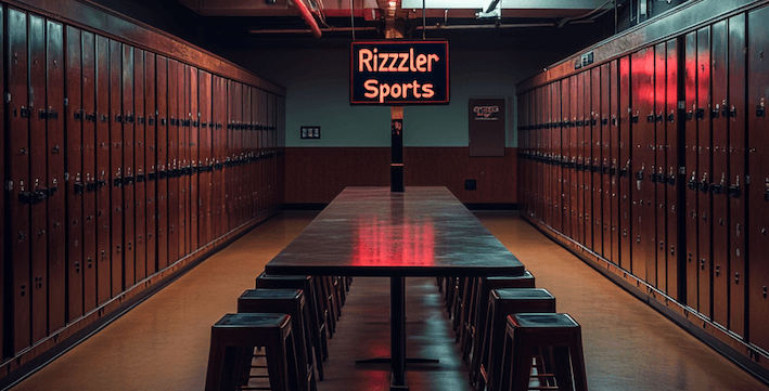 Baseball locker room