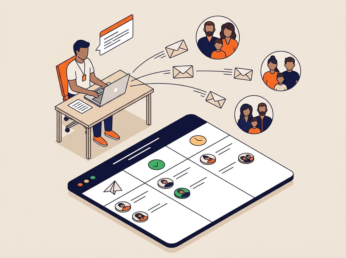 5. Send offers and declines, and know exactly who has answered.