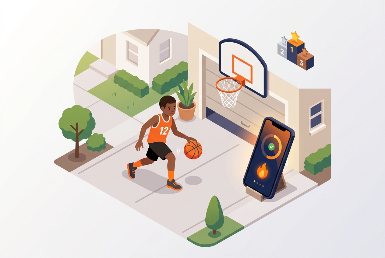 Rizzler Reps for Basketball: Assigned Drills, Streaks, and At-Home Training