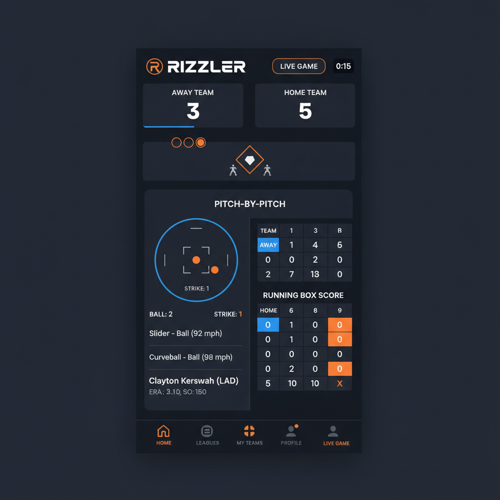 In-Game Scoring — Score Baseball & Softball Games Live