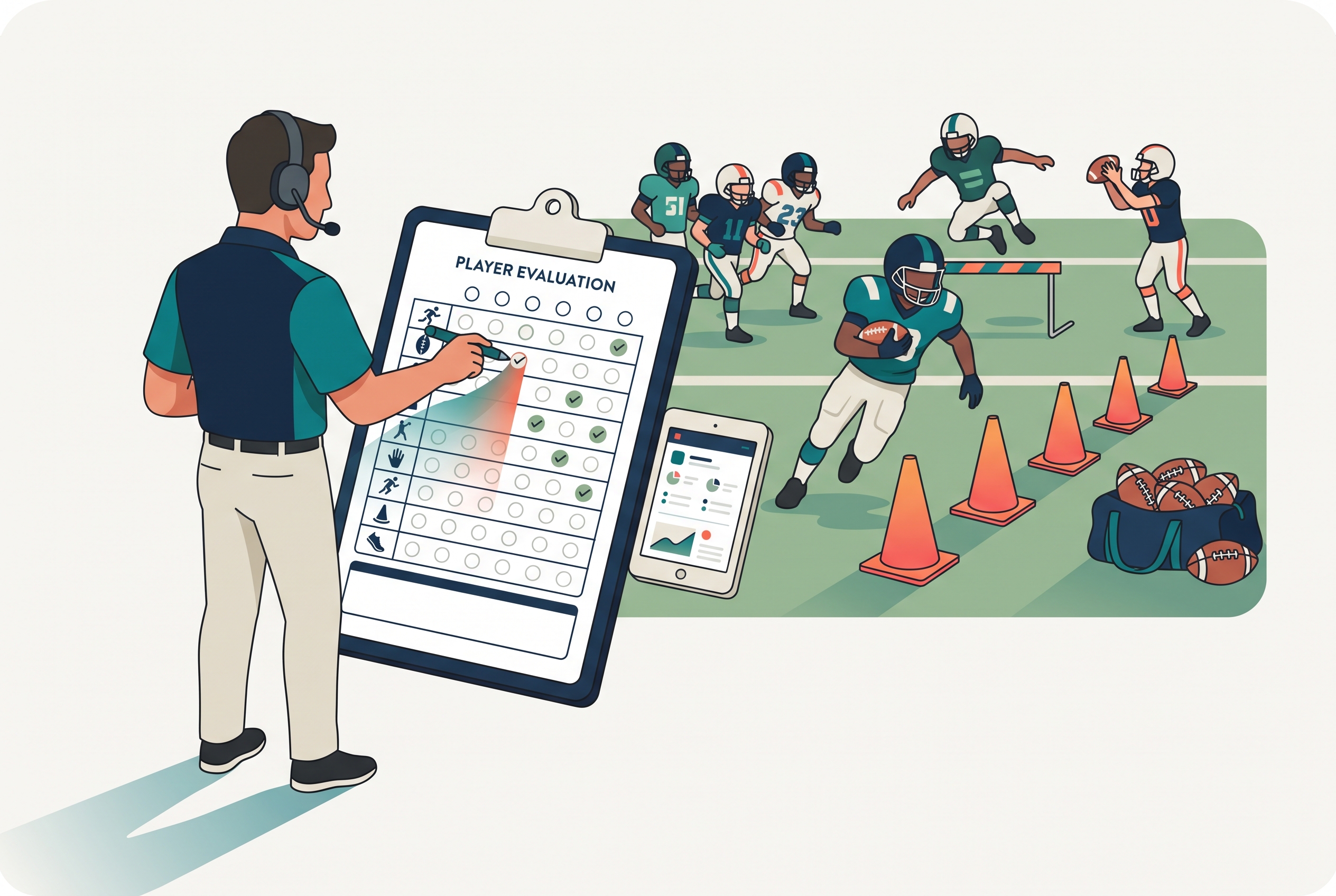 Football Tryout Evaluation Form: What to Score (Free Template)