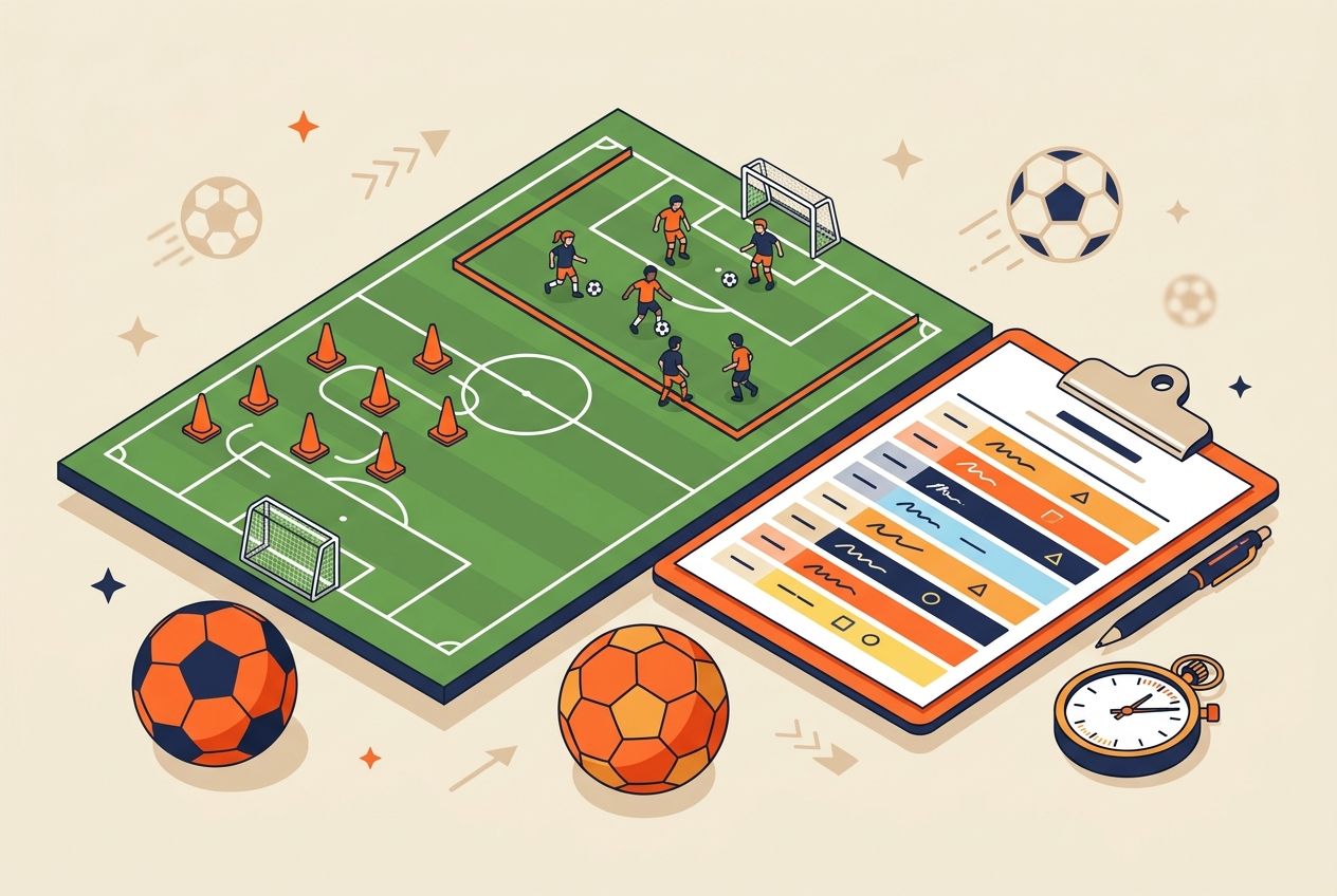 Soccer Practice Schedule Template: Session Plan by Age Group