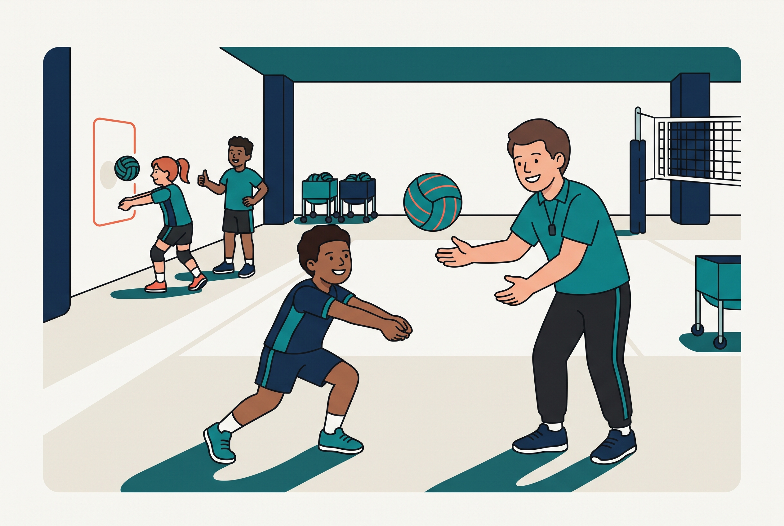 Volleyball Drills for Beginners: 8 Drills That Actually Work
