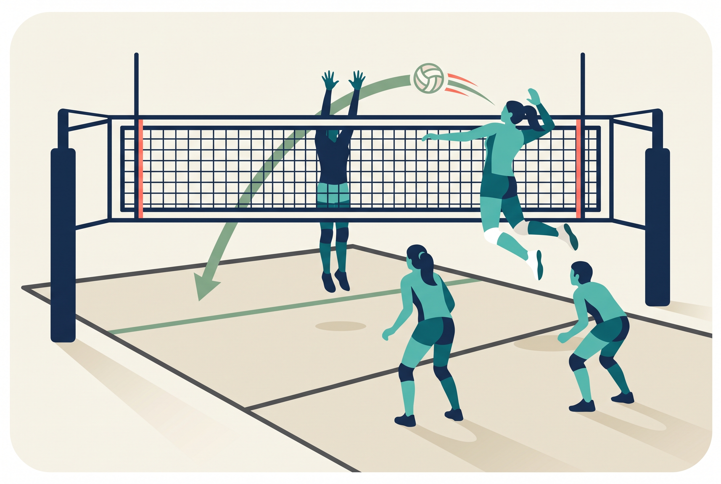 Opposite Hitter in Volleyball: The Right-Side Role Explained