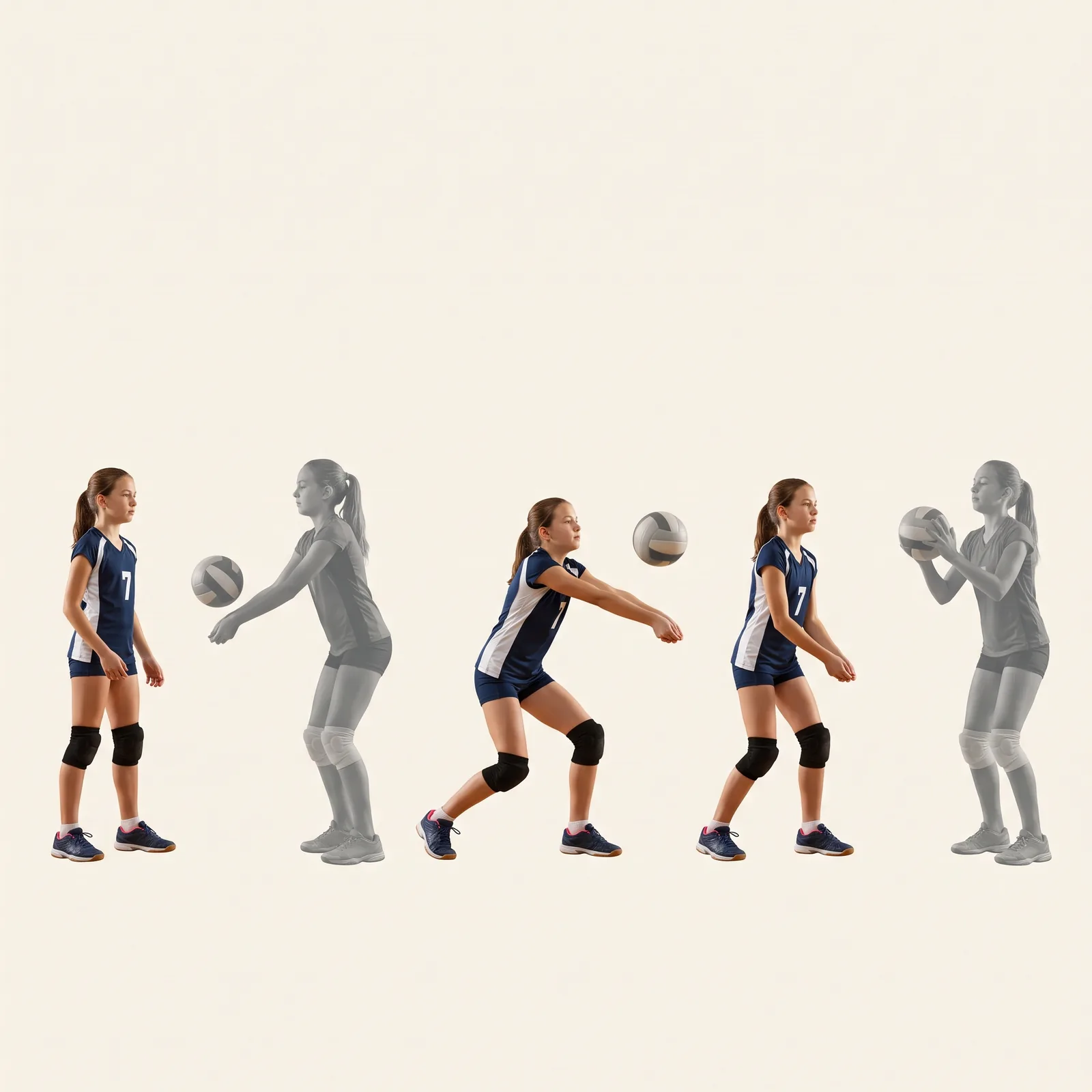 Toss, Pass, Catch — step-by-step athlete card